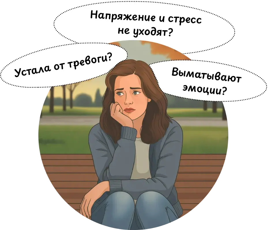 Участница курса «Можно нетревожно»
